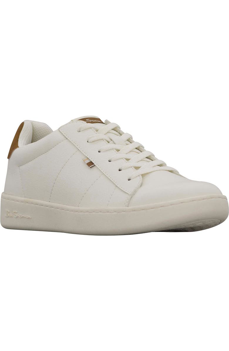 Ben Sherman Hampton Sneaker, Main, color, White/ Cashew/ Whisper White