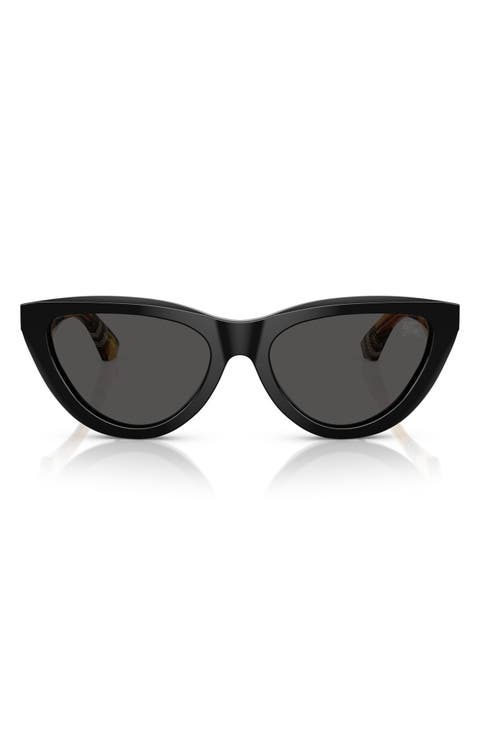 55mm Cat Eye Sunglasses