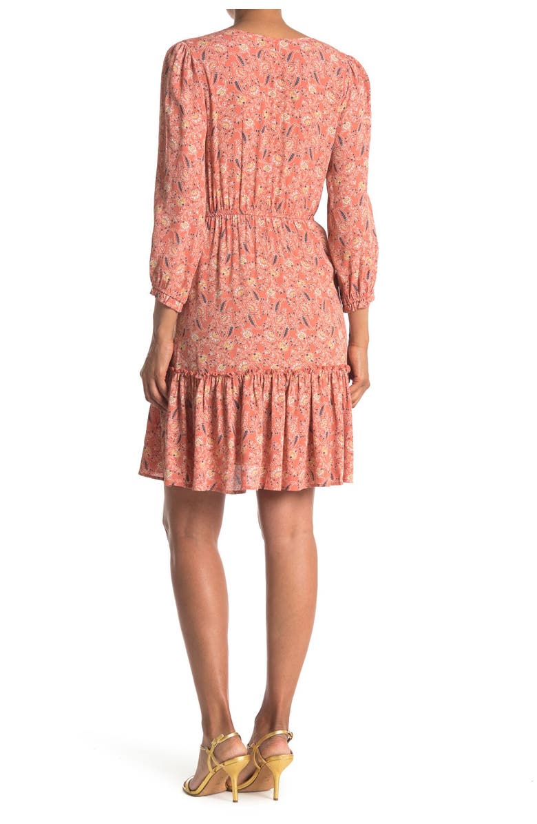 Susina<sup>®</sup> Paisley Printed Tiered Boho Dress, Alternate, color, 
