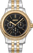 DKNY Evening Multifunction Bracelet Watch, 40mm