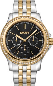 DKNY Evening Multifunction Bracelet Watch, 40mm