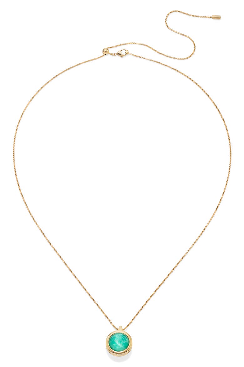 Ipanema Doublet Pendant Necklace, Alternate, color, BANYAN GREEN
