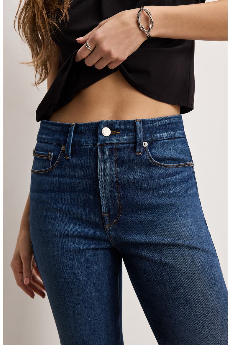 Soft-Tech Good Crop Bootcut Jeans, Alternate, color, INDIGO977