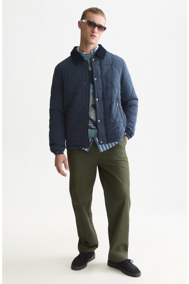 Quilted Geo Jacket, Alternate, color, SKY CAPTAIN