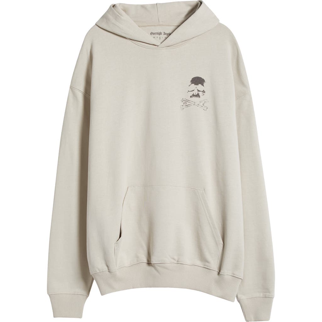 Shop Overnight Angel Crew Desert Cotton Hoodie