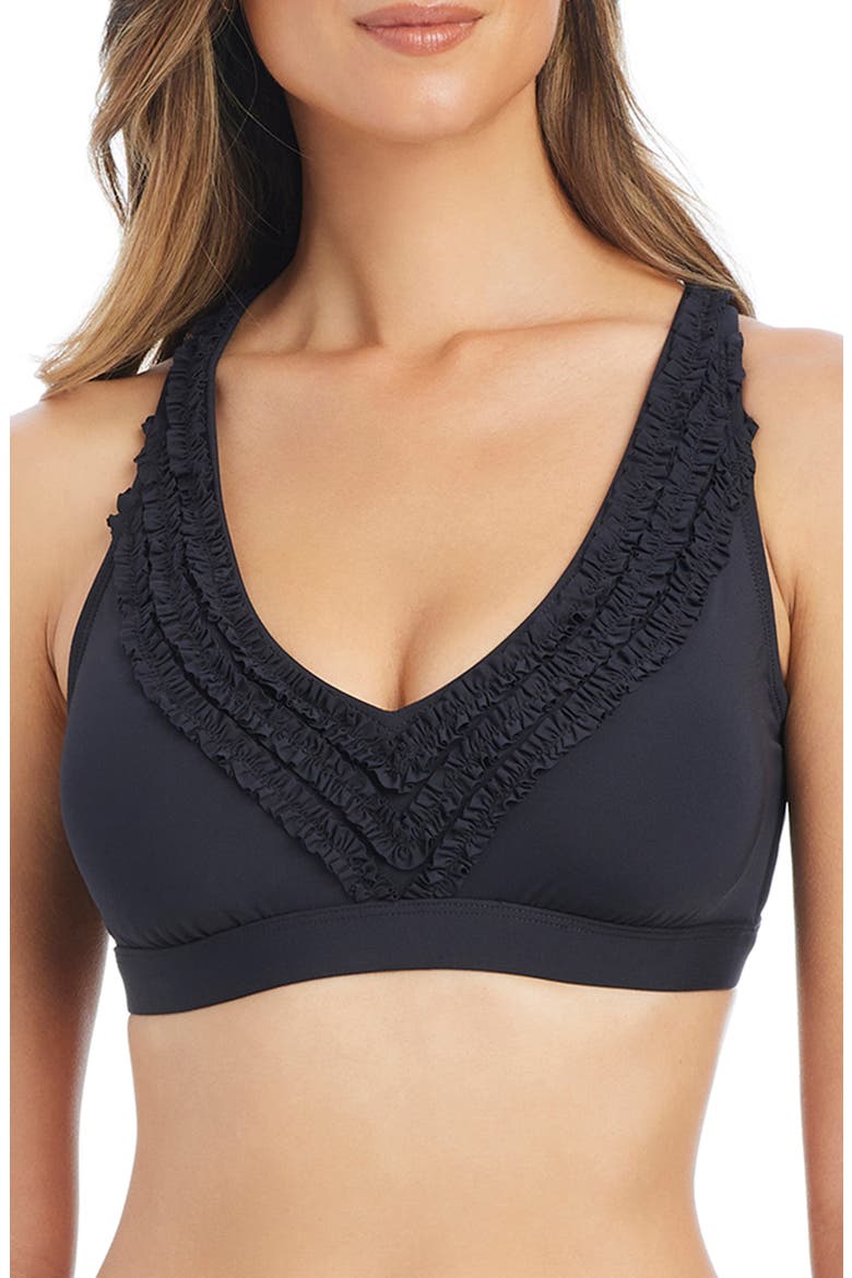 Underwire Bikini Top, Main, color, BLACK