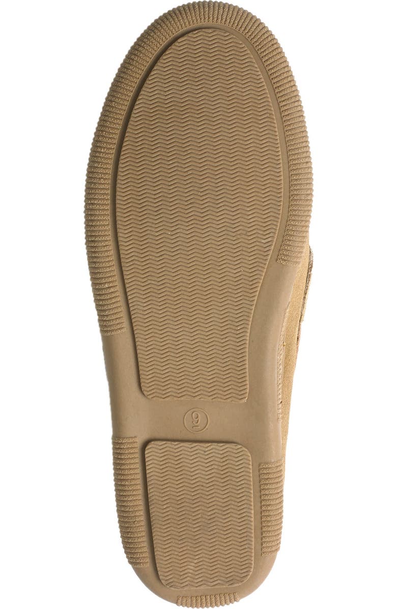 KingSize Suede Tracker Slippers, Alternate, color, Black