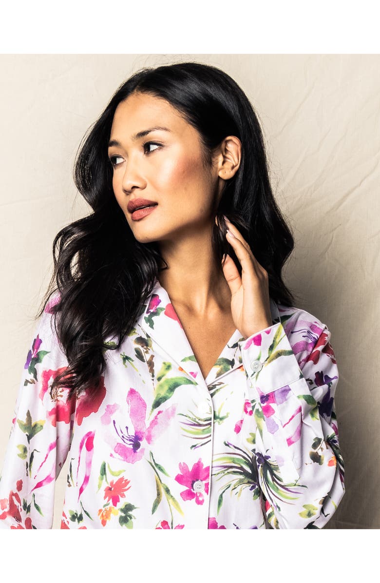 Petite Plume Gardens of Giverny Floral Pajamas, Alternate, color, 