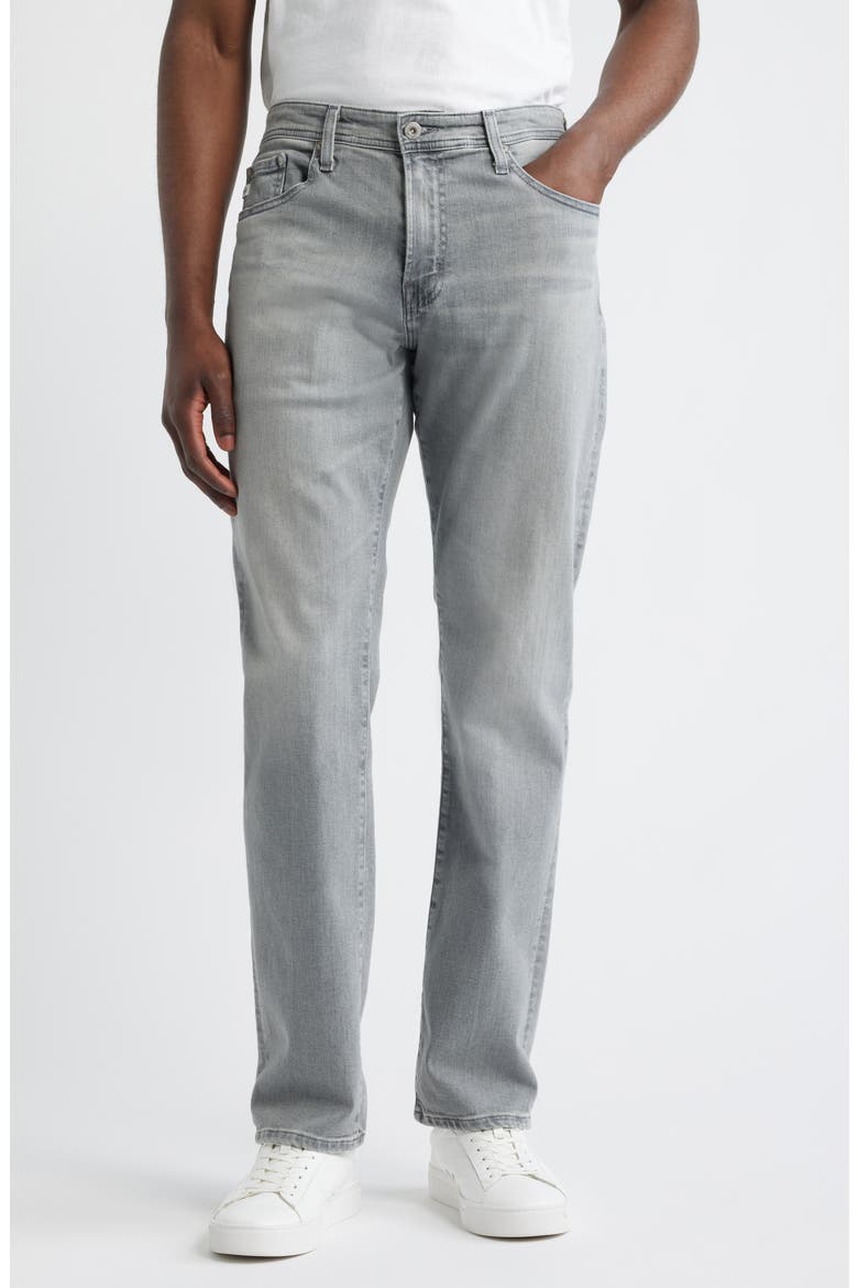 Everett Slim Straight Leg Jeans, Main, color, HALF DOME