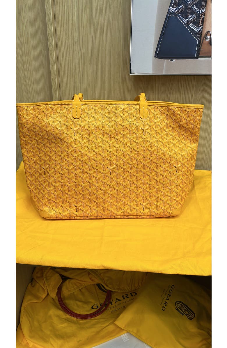 Pre-Owned Goyard Artois Tote Coated Canvas MM, Alternate, color,