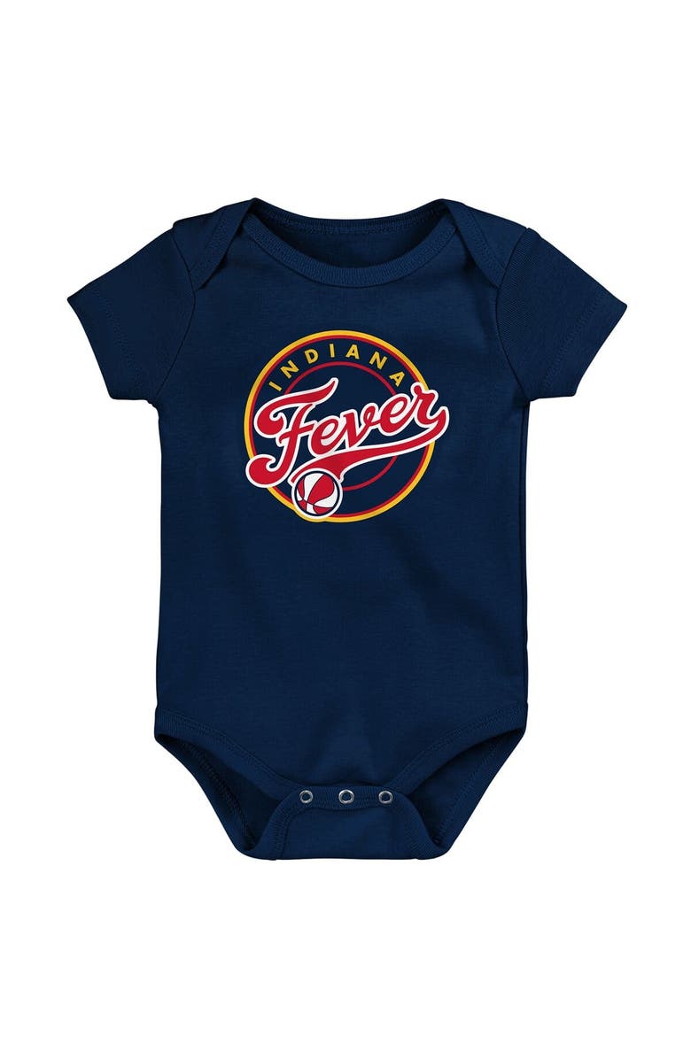 Outerstuff Infant Outerstuff  Indiana Fever Slide Home 3-Piece Creeper Set, Alternate, color, Navy