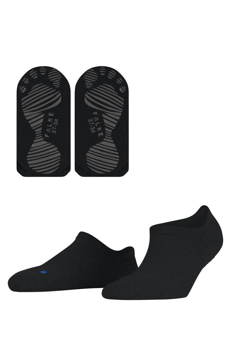 Falke Cool Kick Slipper Socks, Main, color, Black