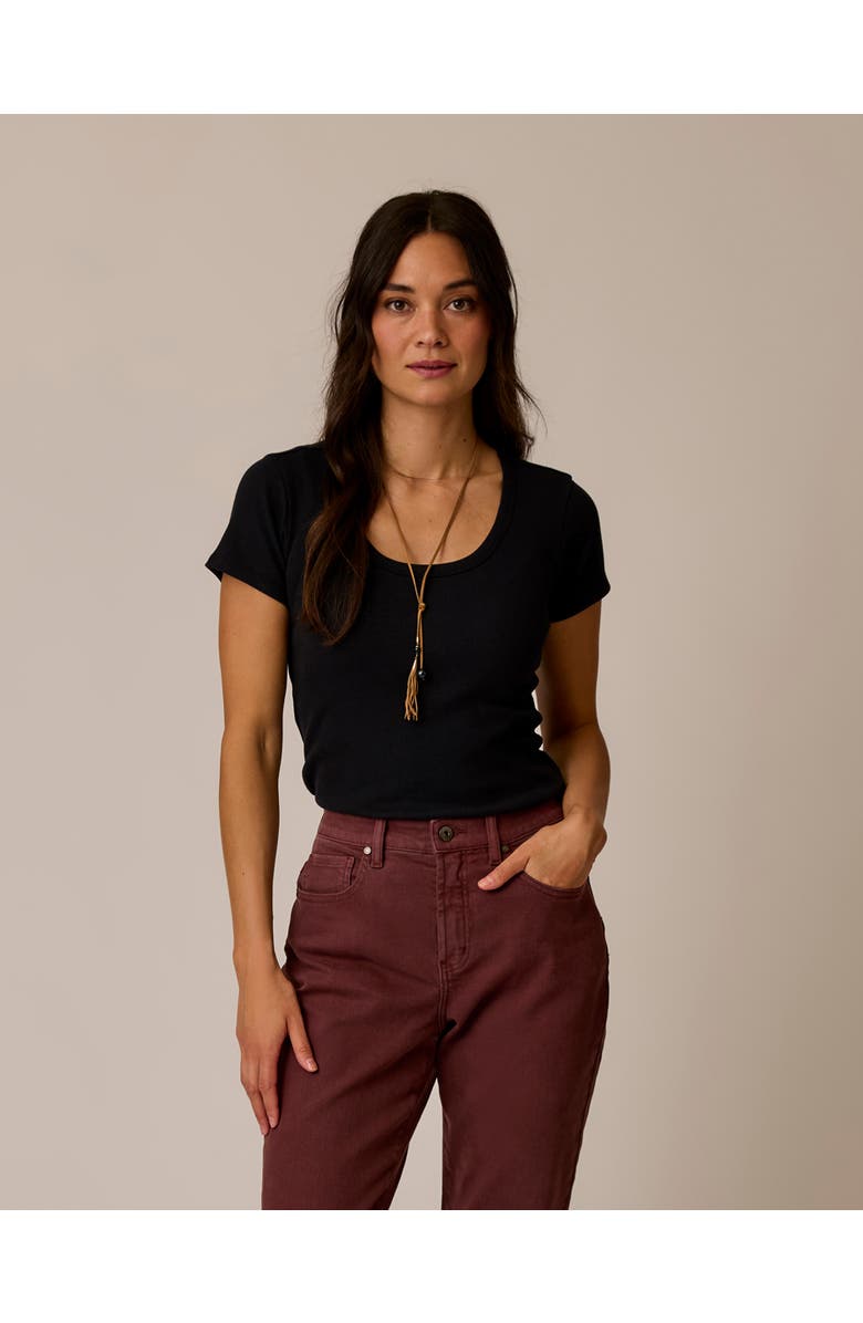 Carve Designs Ever Tee, Main, color, Black