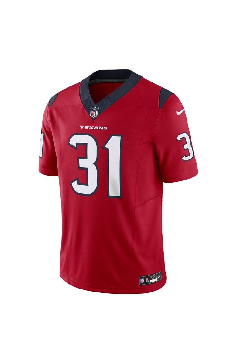 Nike Men's Nike Dameon Pierce Red Houston Texans Vapor F.U.S.E. Limited Jersey, Alternate, color,