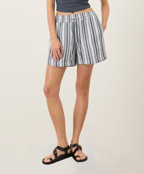 Organic Cotton Coastal Double Gauze Shorts