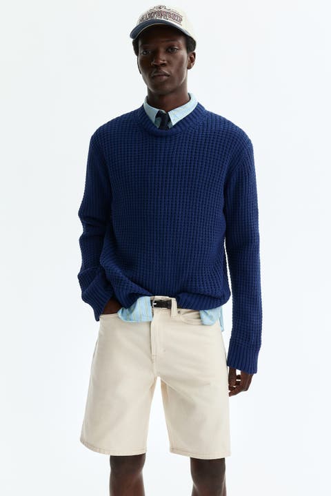 Relaxed Fit Denim Shorts