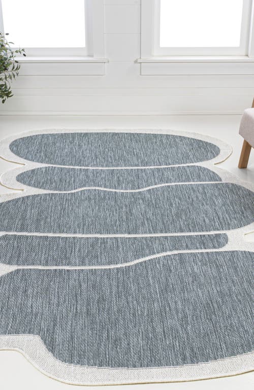 Jonathan Y Jasper Modern Rustic Abstract Indoor/outdoor Shaped Area Rug