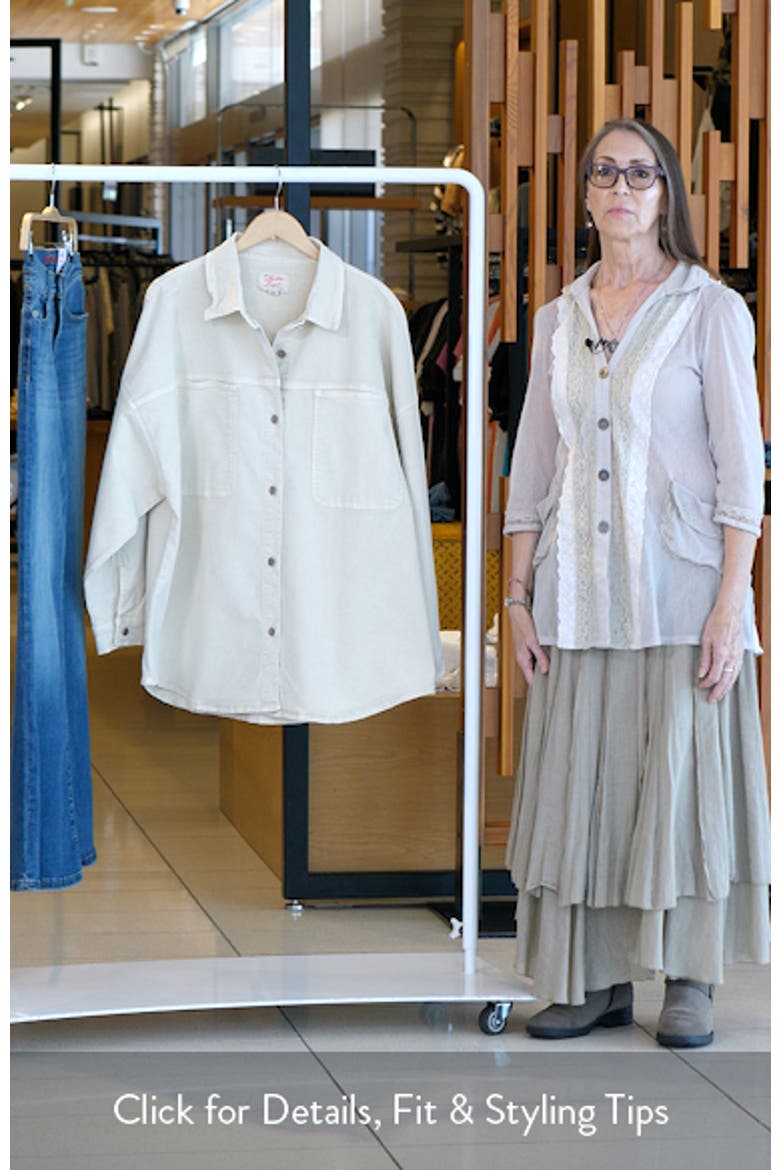 Molly Oversize Shirt Jacket video