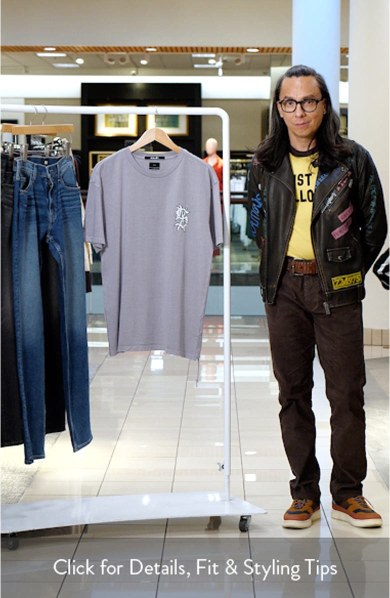 Dug Out Biggie Oversize Cotton Graphic T-Shirt, sales video thumbnail