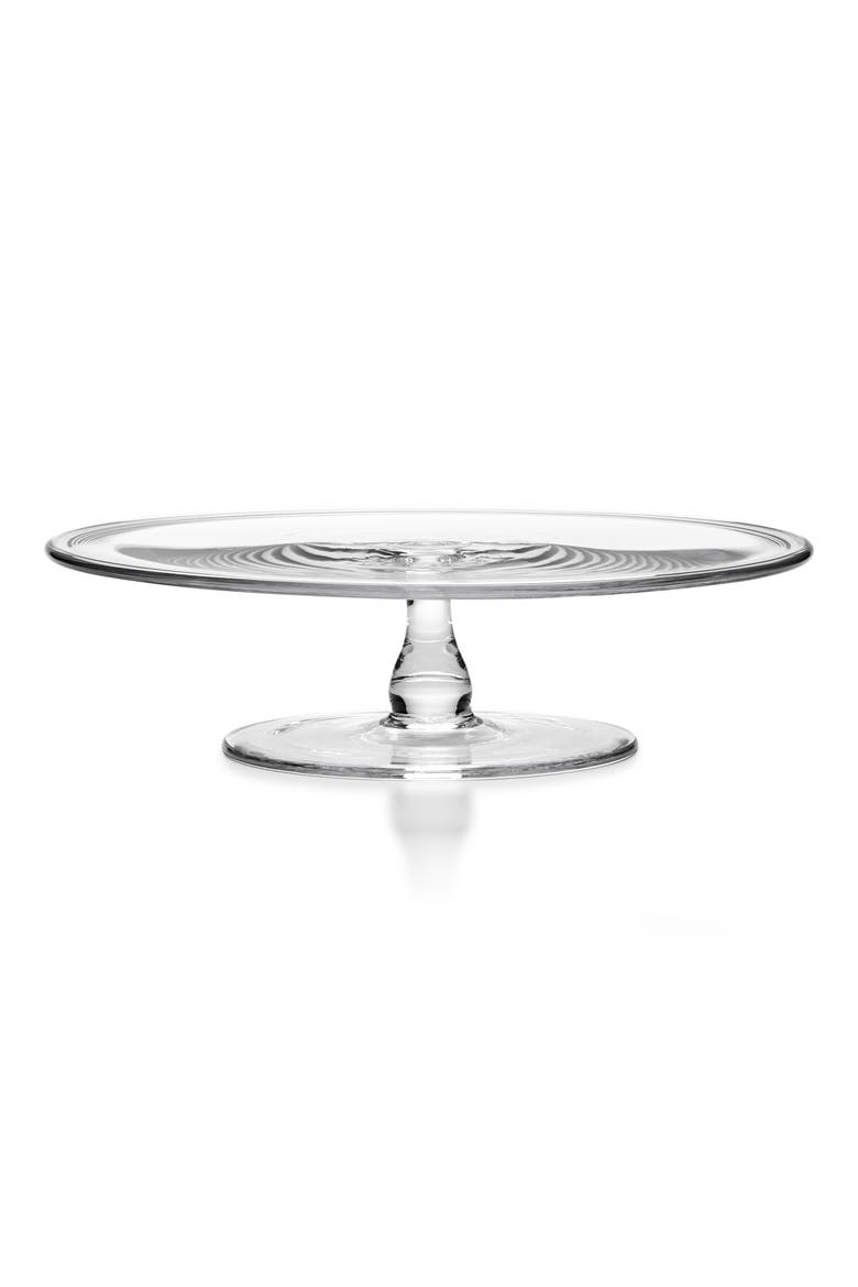 Ethan Cake Stand, Main, color, CLEAR