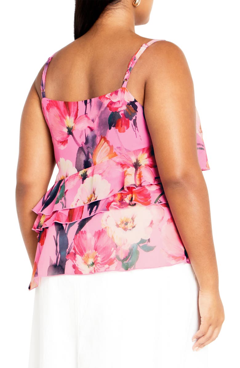 City Chic Lovers Lane Camisole, Alternate, color, Lovers Lane