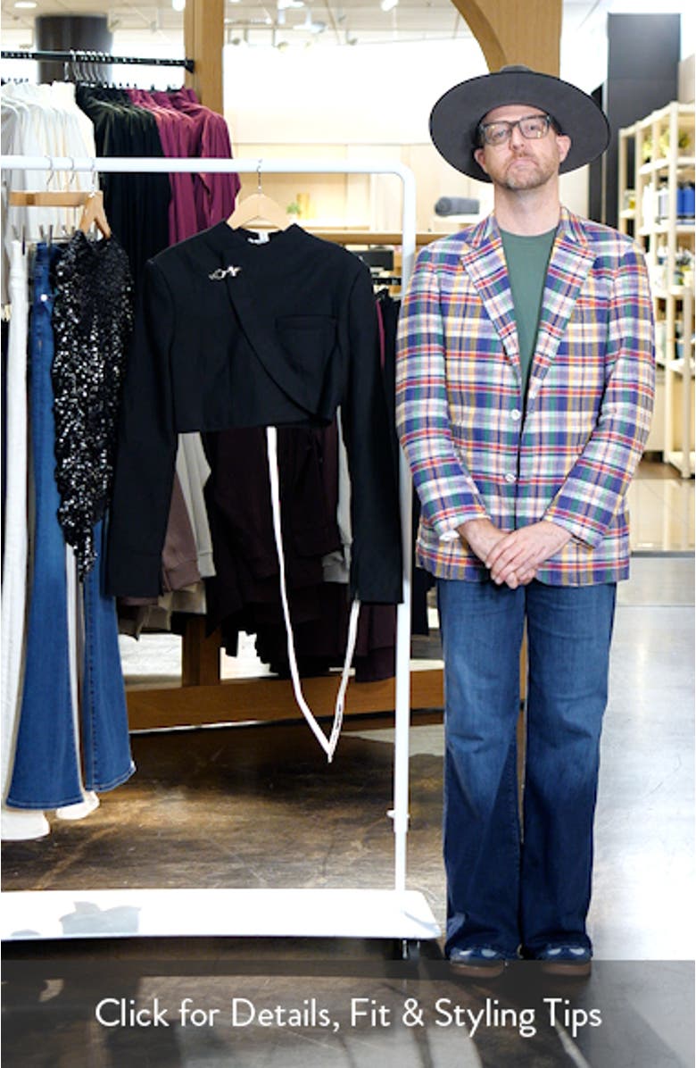 Latch Wrap Front Crop Jacket, sales video thumbnail