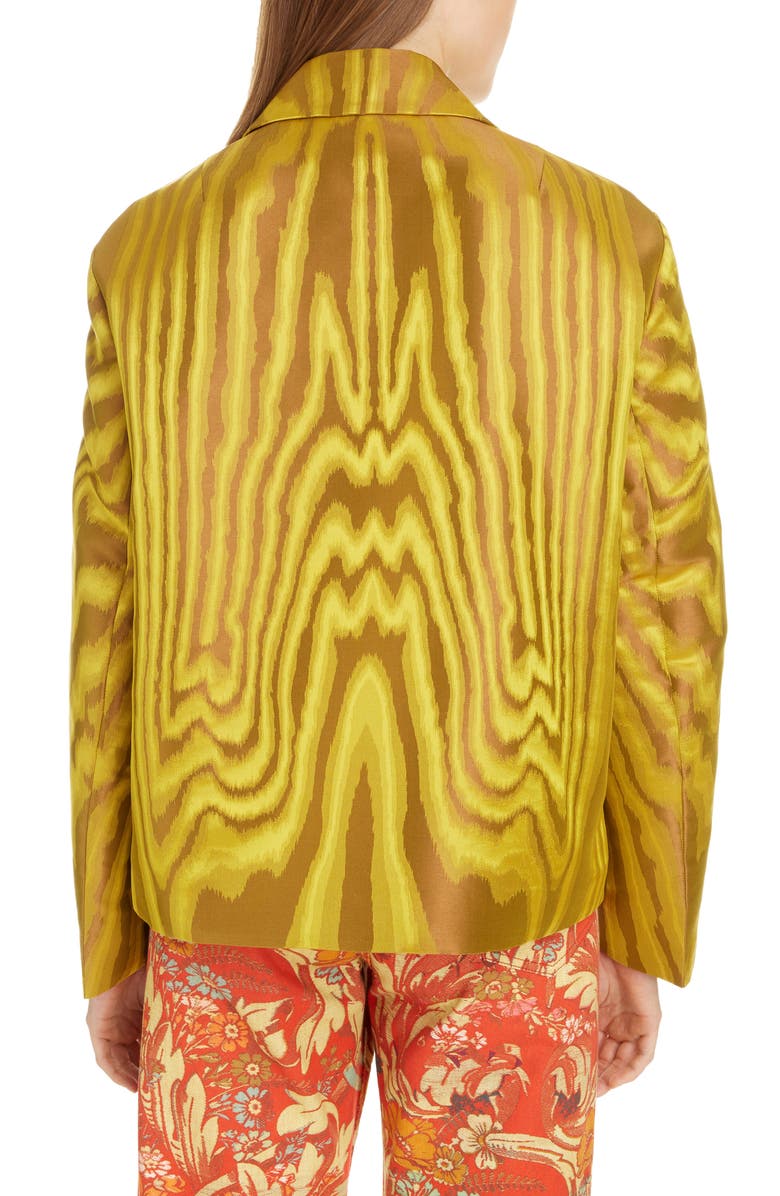 Dries Van Noten Rolta Crop Jacquard Jacket, Alternate, color, 