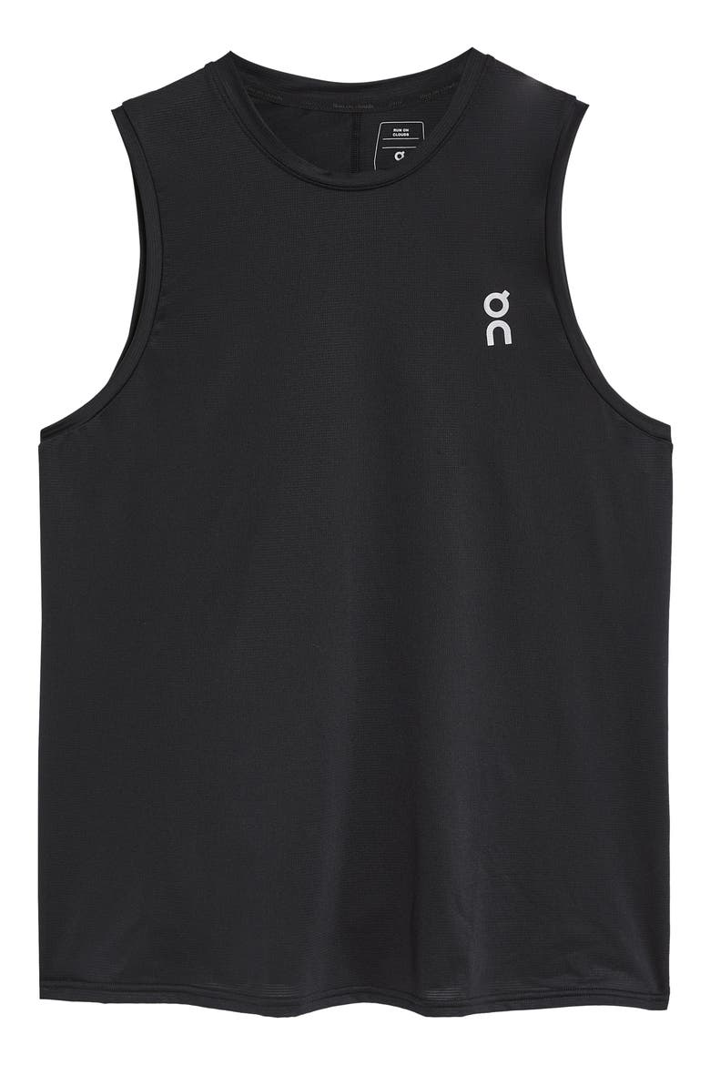 Core Running Tank, Alternate, color, BLACK