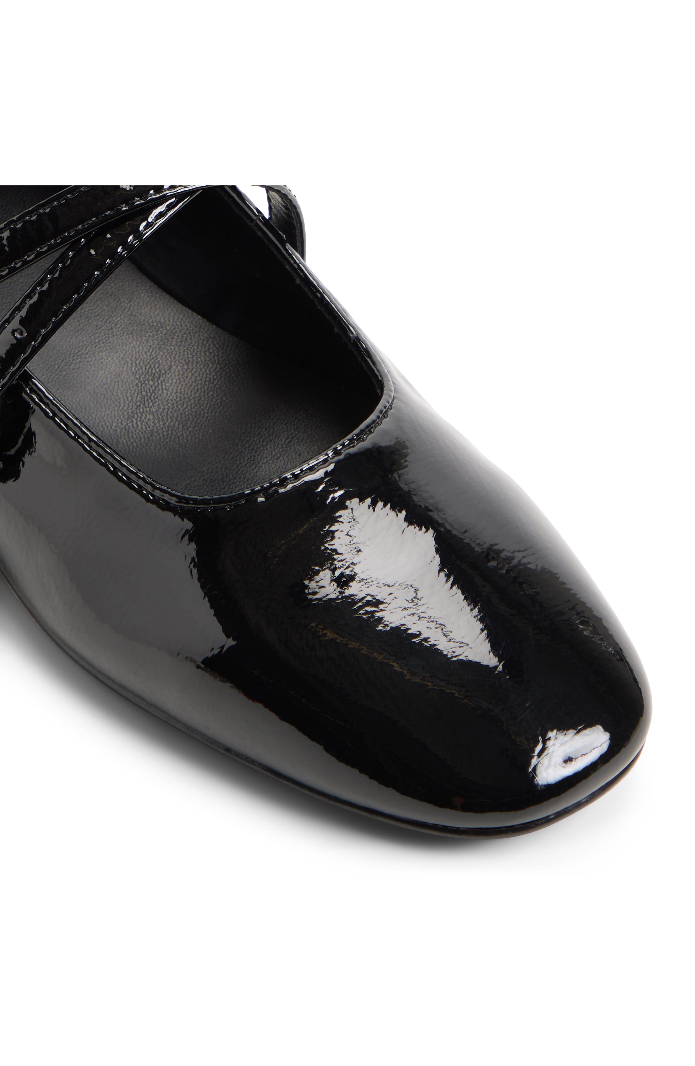 Elinora Mary Jane Flat, Alternate, color, BLACK