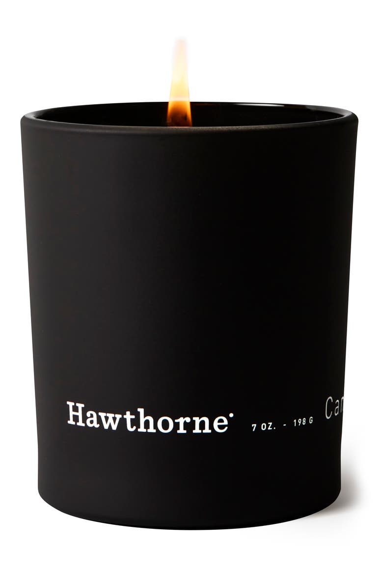 Dark & Cozy Palo Santo Candle, Main, color, NO COLOR