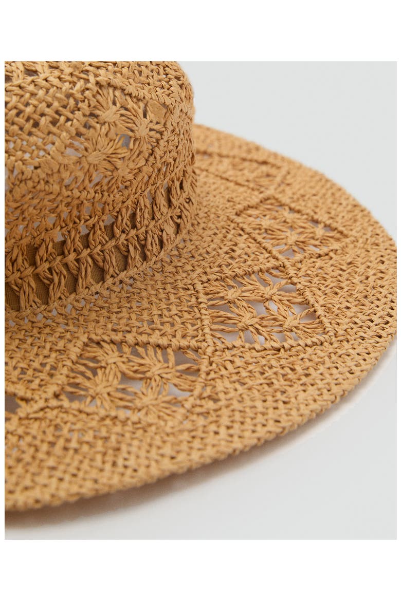 Open Weave Sun Hat, Alternate, color, ECRU