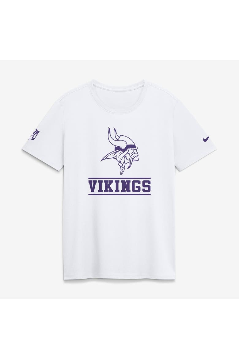 Women's Nike White Minnesota Vikings Sideline Alt Dri-FIT T-Shirt, Main, color, White