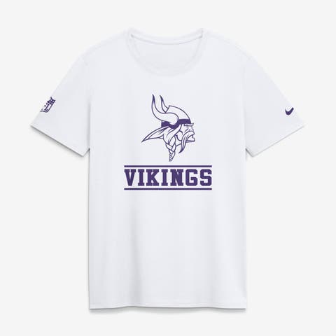 Women's Nike White Minnesota Vikings Sideline Alt Dri-FIT T-Shirt