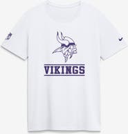 Nike Women's Nike White Minnesota Vikings Sideline Alt Dri-FIT T-Shirt