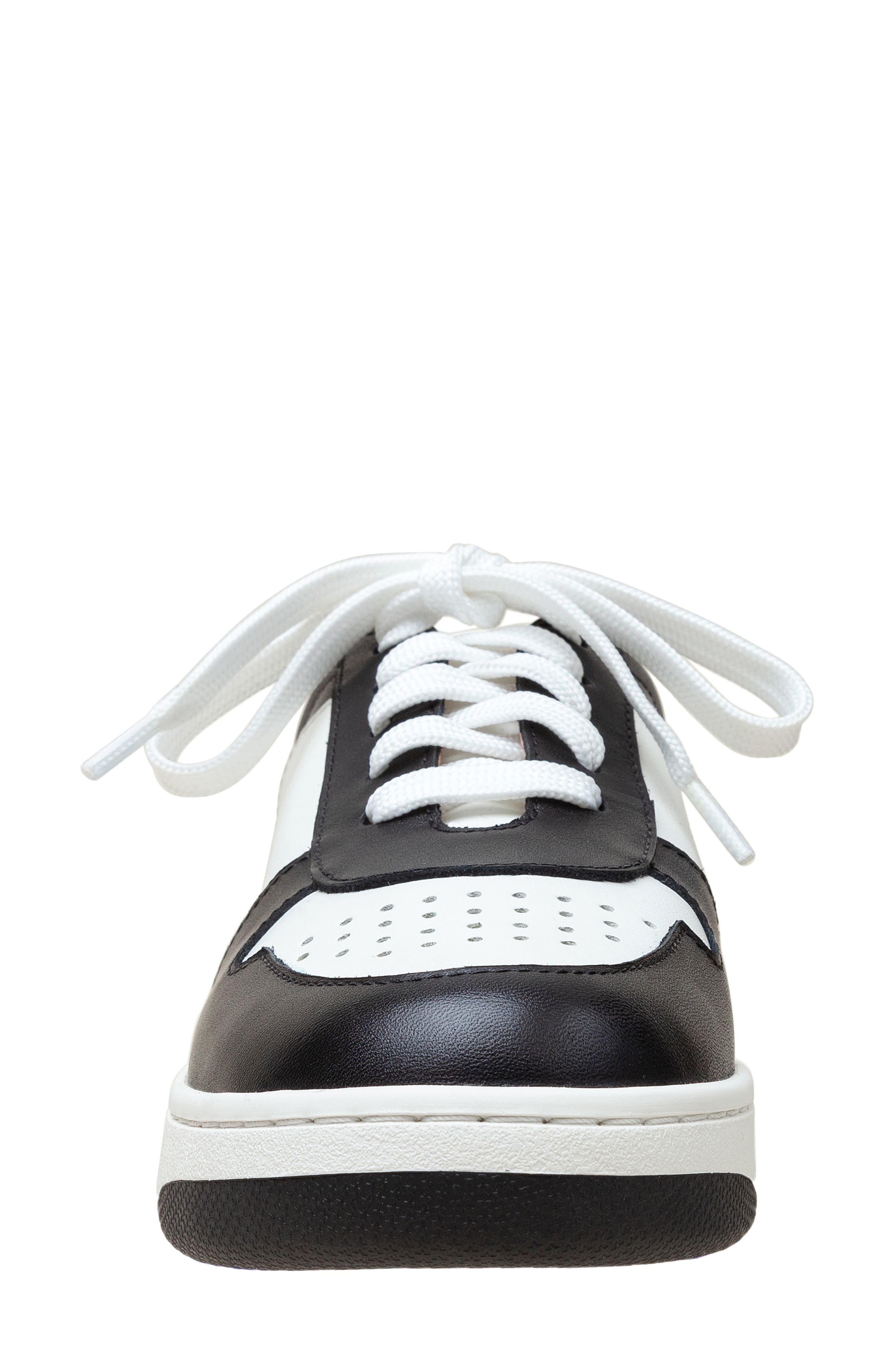 Linea Paolo Kieran Mule Sneaker, Alternate, color, Black/ Eggshell