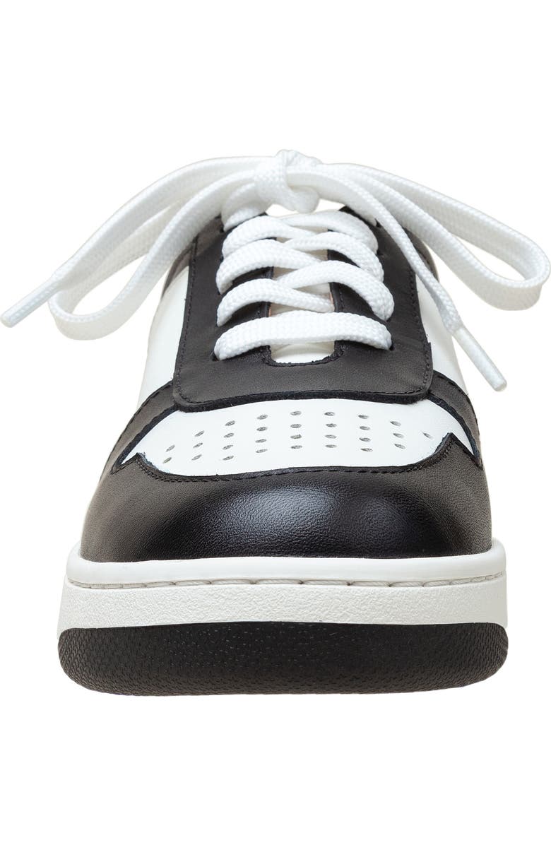 Linea Paolo Kieran Mule Sneaker, Alternate, color, Black/ Eggshell