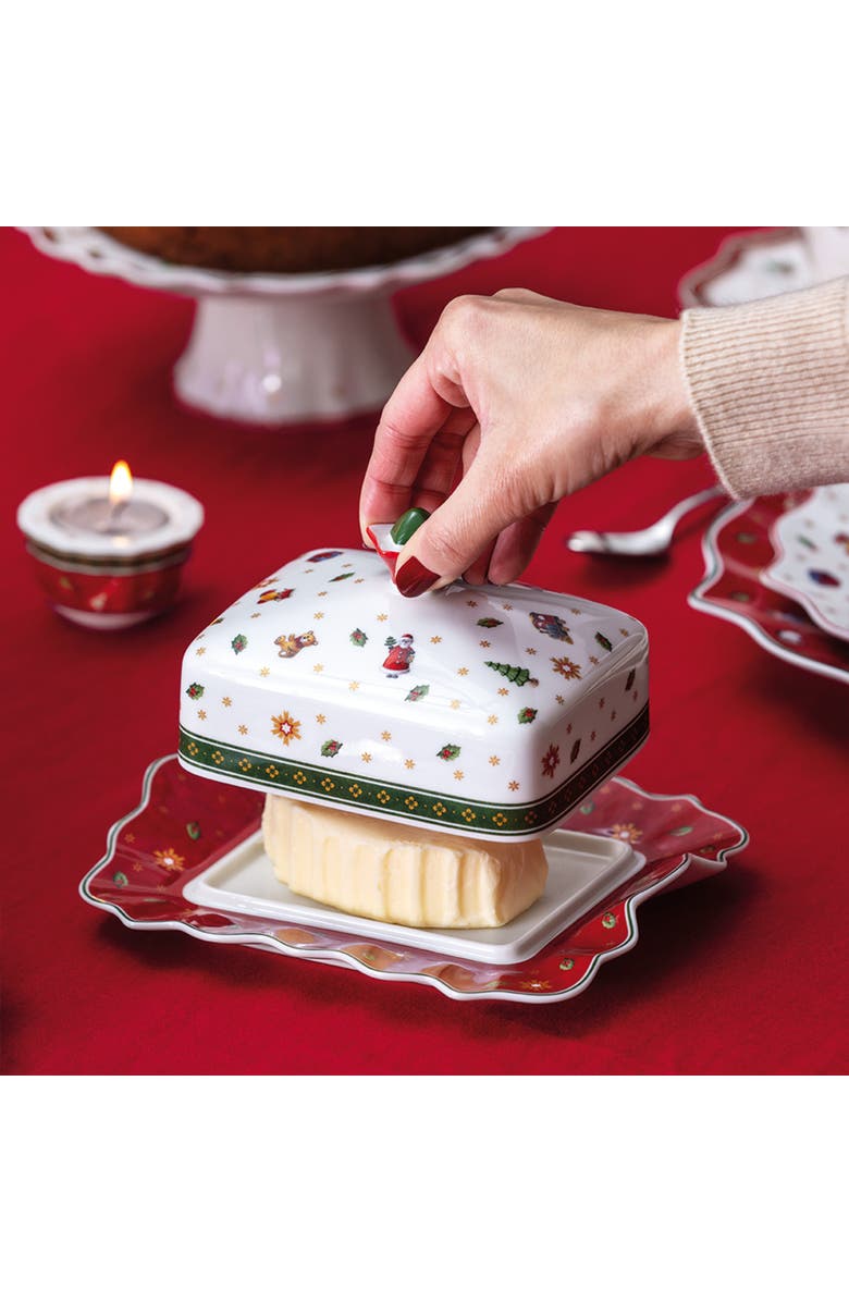 Villeroy & Boch Toy's Delight Covered Butter Dish, Alternate, color, Multi