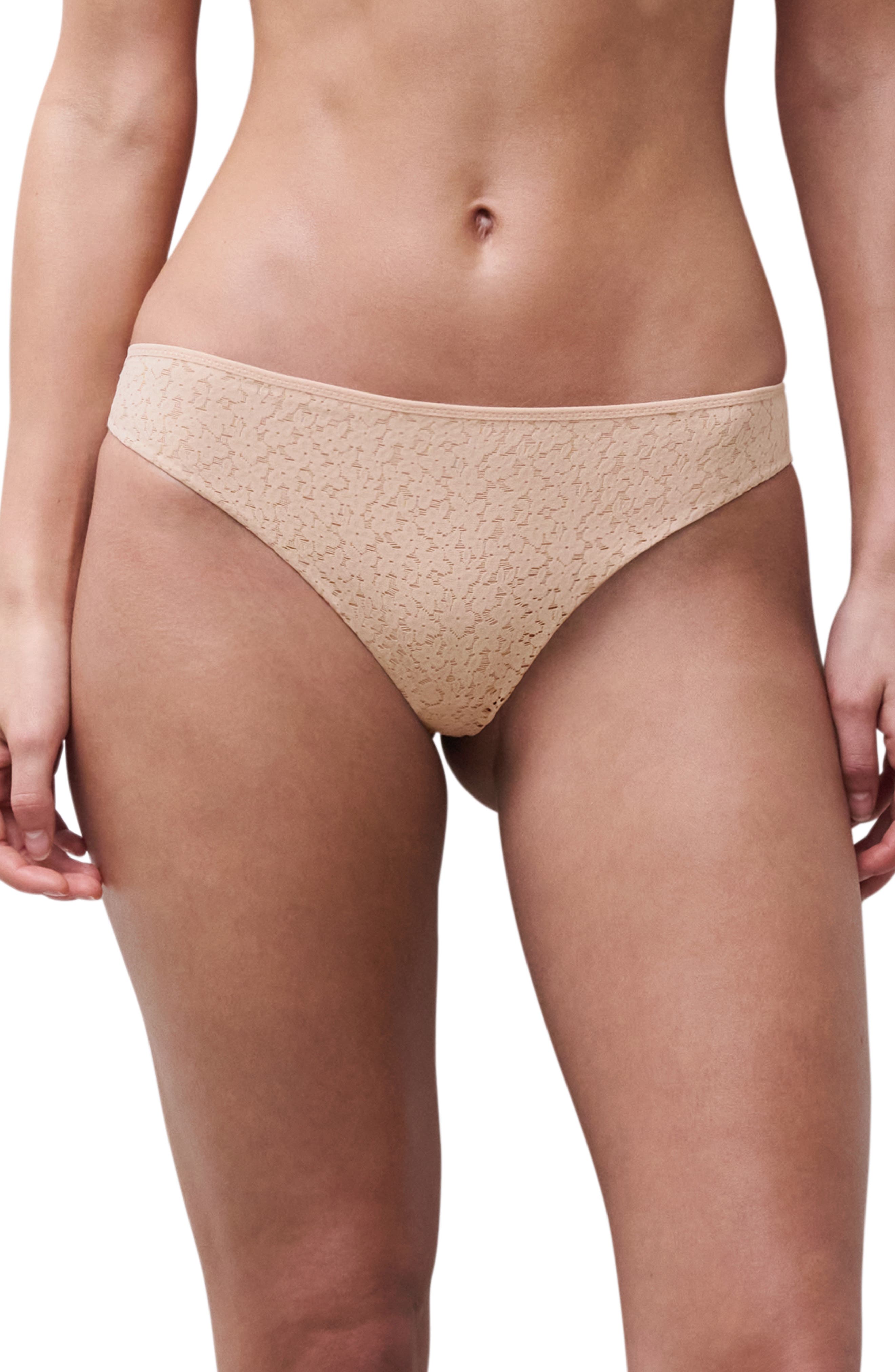 Chantelle Lingerie Norah Tanga Thong In Nude Blush