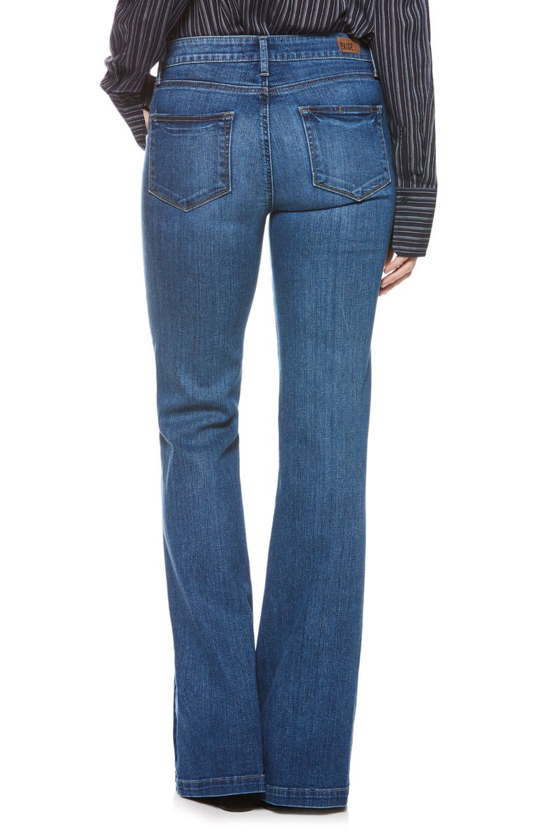 PAIGE Genevieve High Waist Flare Jeans, Alternate, color, 