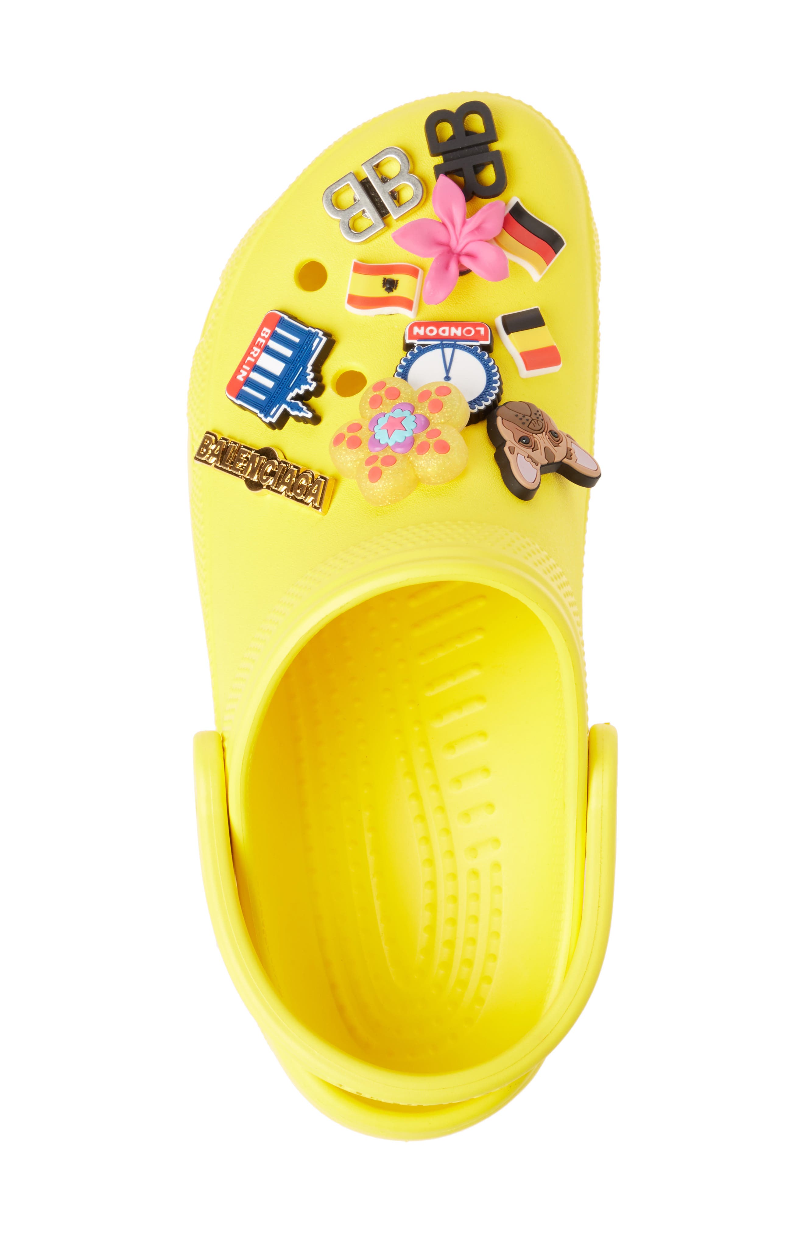 Balenciaga Foam Embellished Platform Clog, Alternate, color, 