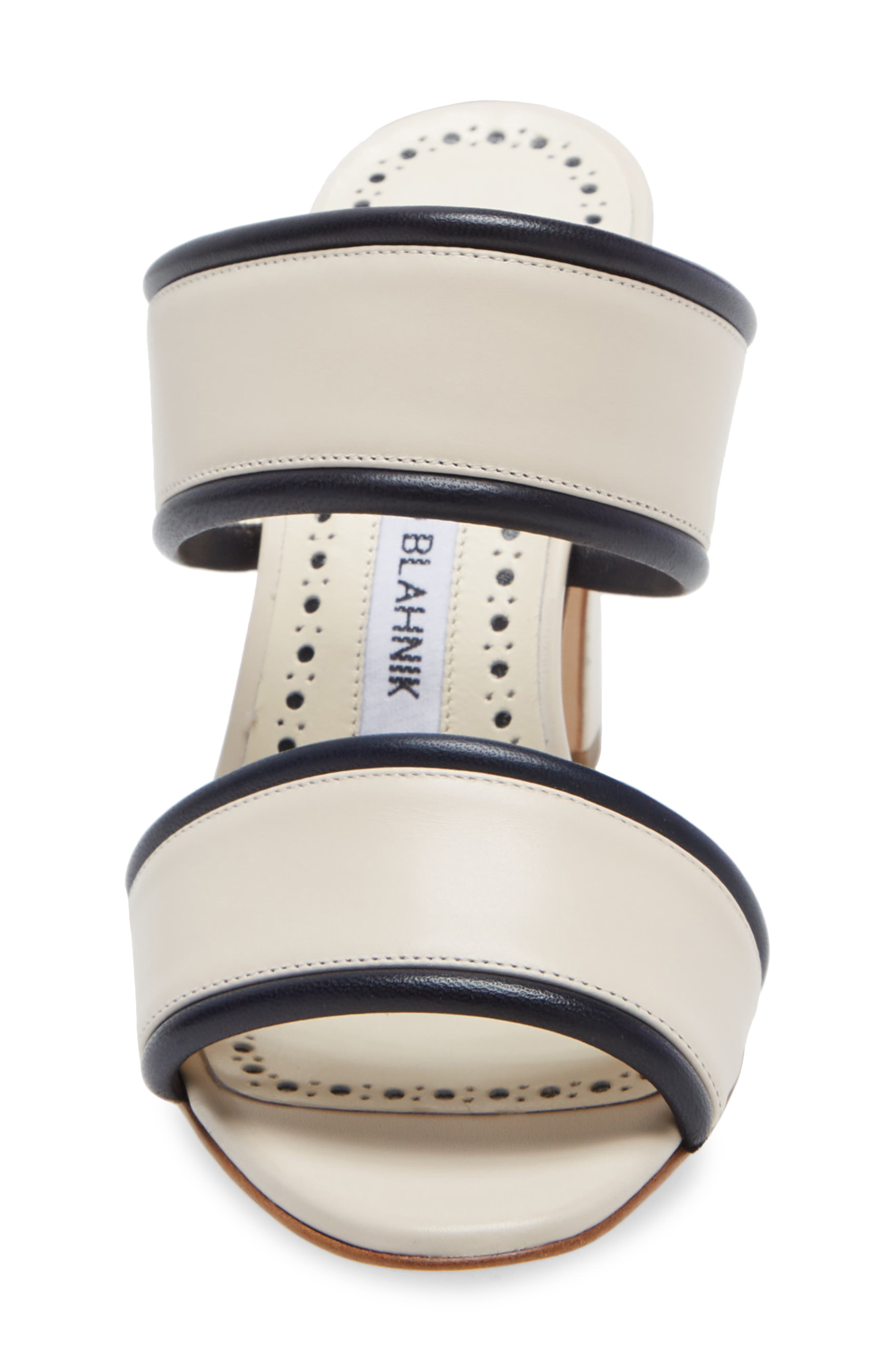 Manolo Blahnik Arpaga Slide Sandal, Alternate, color, 