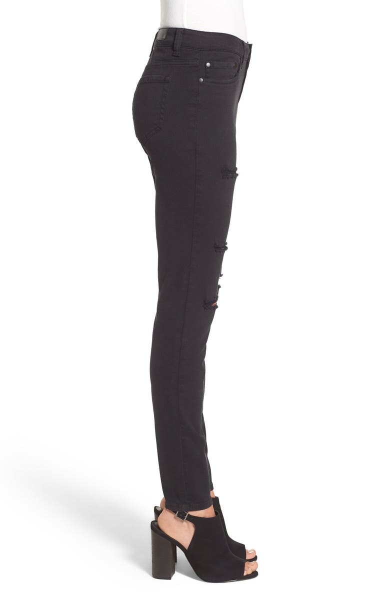 BP. Destroyed Skinny Jeans, Alternate, color, 
