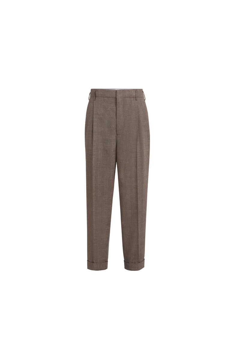 Chevron trousers, Alternate, color, Hazelnut