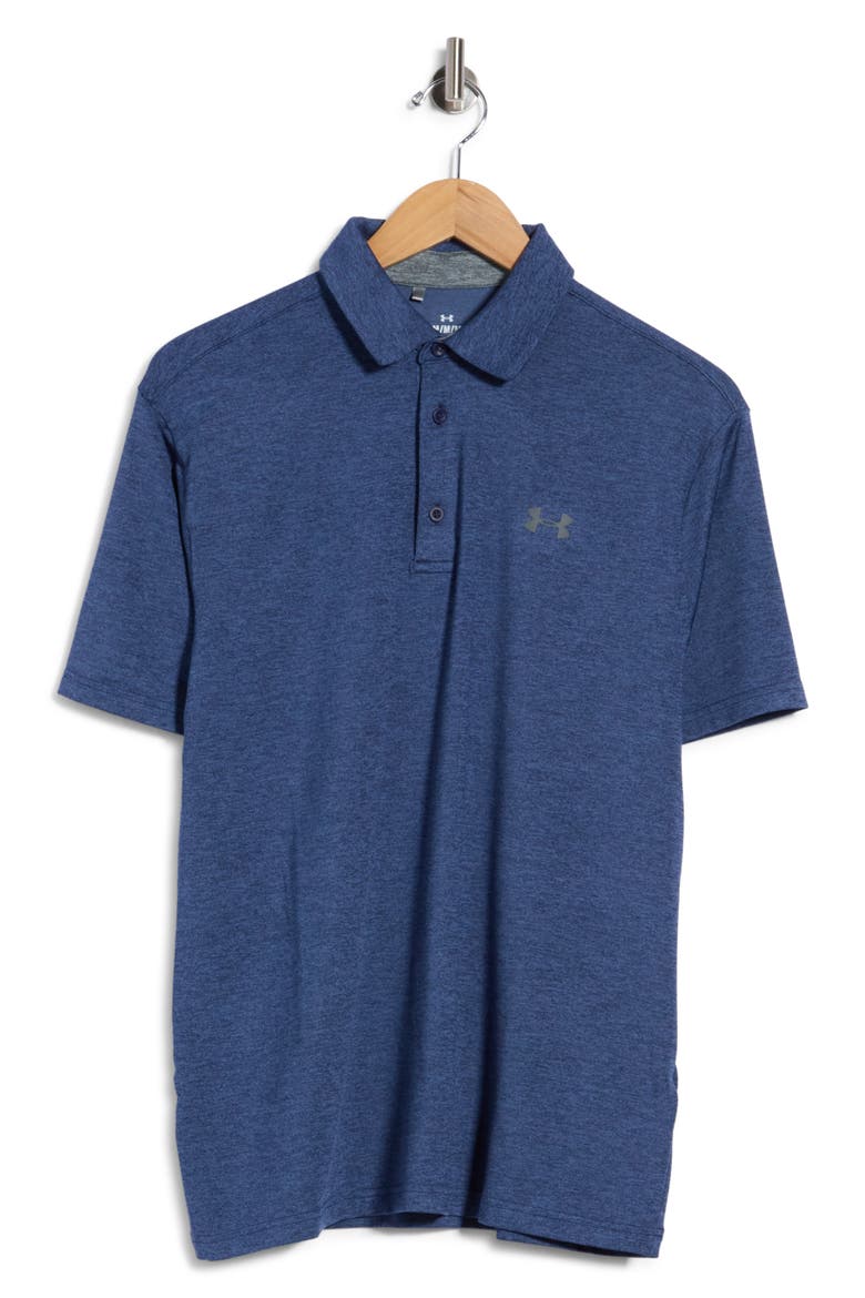 Playoff 2.0 Heather Performance Polo, Alternate, color, 410 MIDNIGHT NAVY
