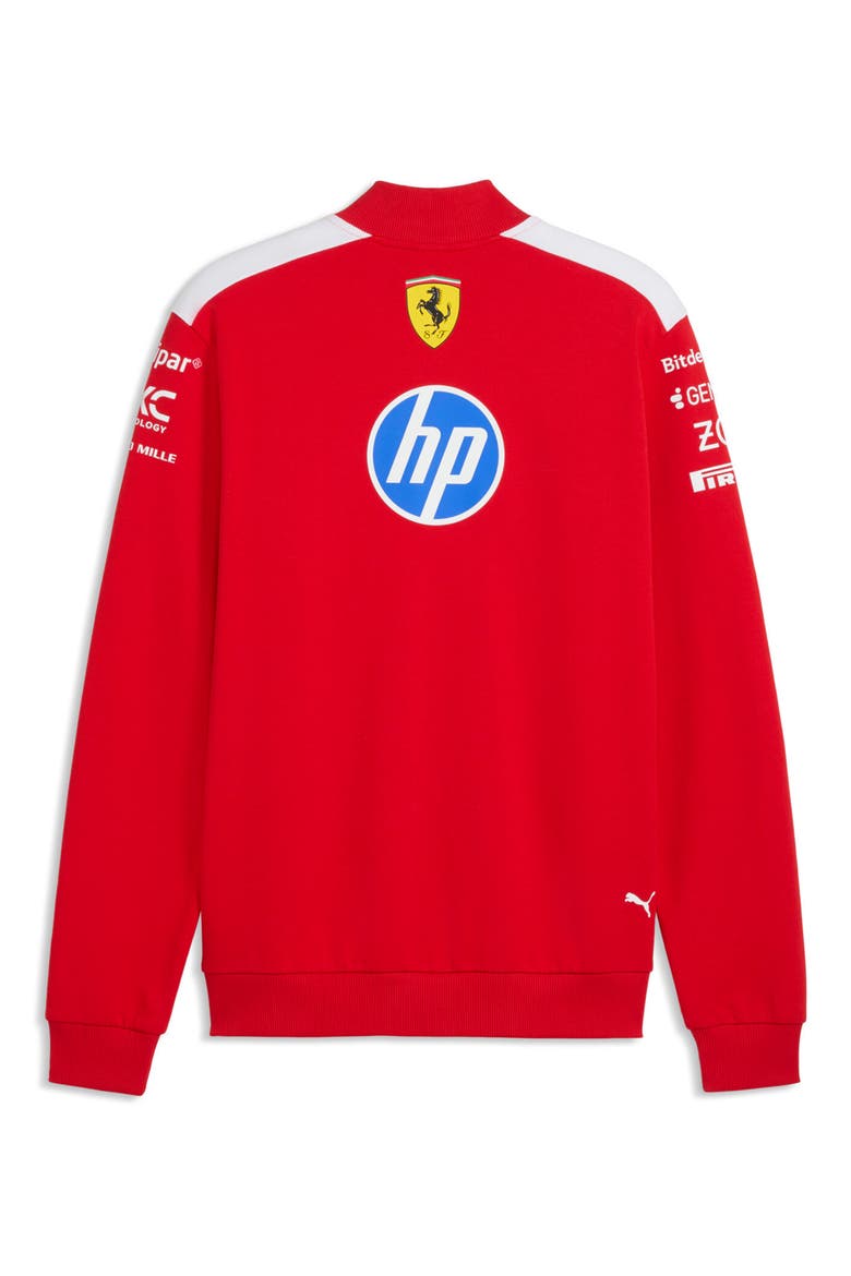 Scuderia Ferrari Replica Half Zip Pullover, Alternate, color, PUMA RED
