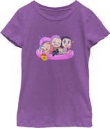 KPop Demon Hunters Girl's KPop Demon Hunters Movie Night Group  Graphic T-Shirt