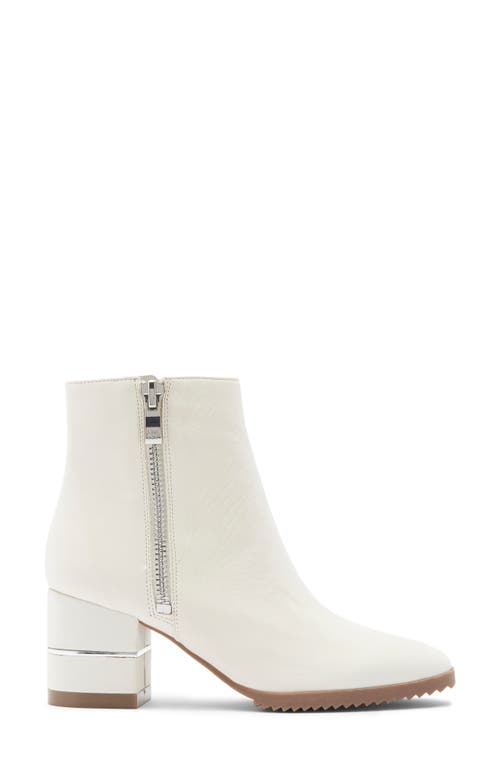 Dkny Cruz Ankle Bootie In White