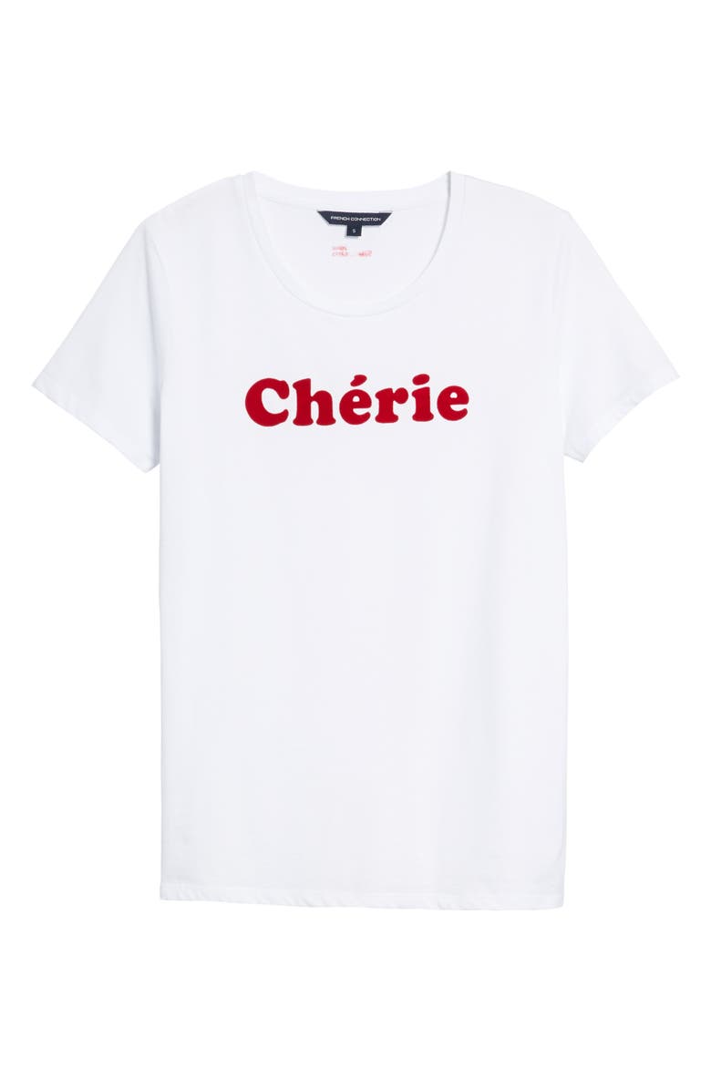 French Connection Chérie Tee, Alternate, color,