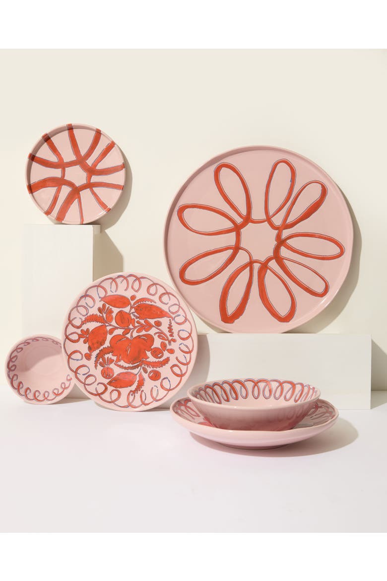 Amalfi Berry Bowl, Alternate, color, Pink 4.5"