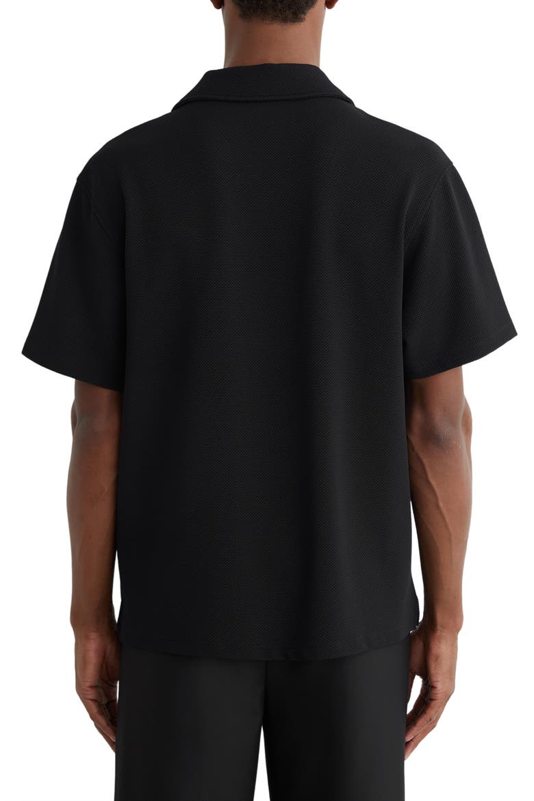 Cedric Camp Shirt, Alternate, color, BLACK